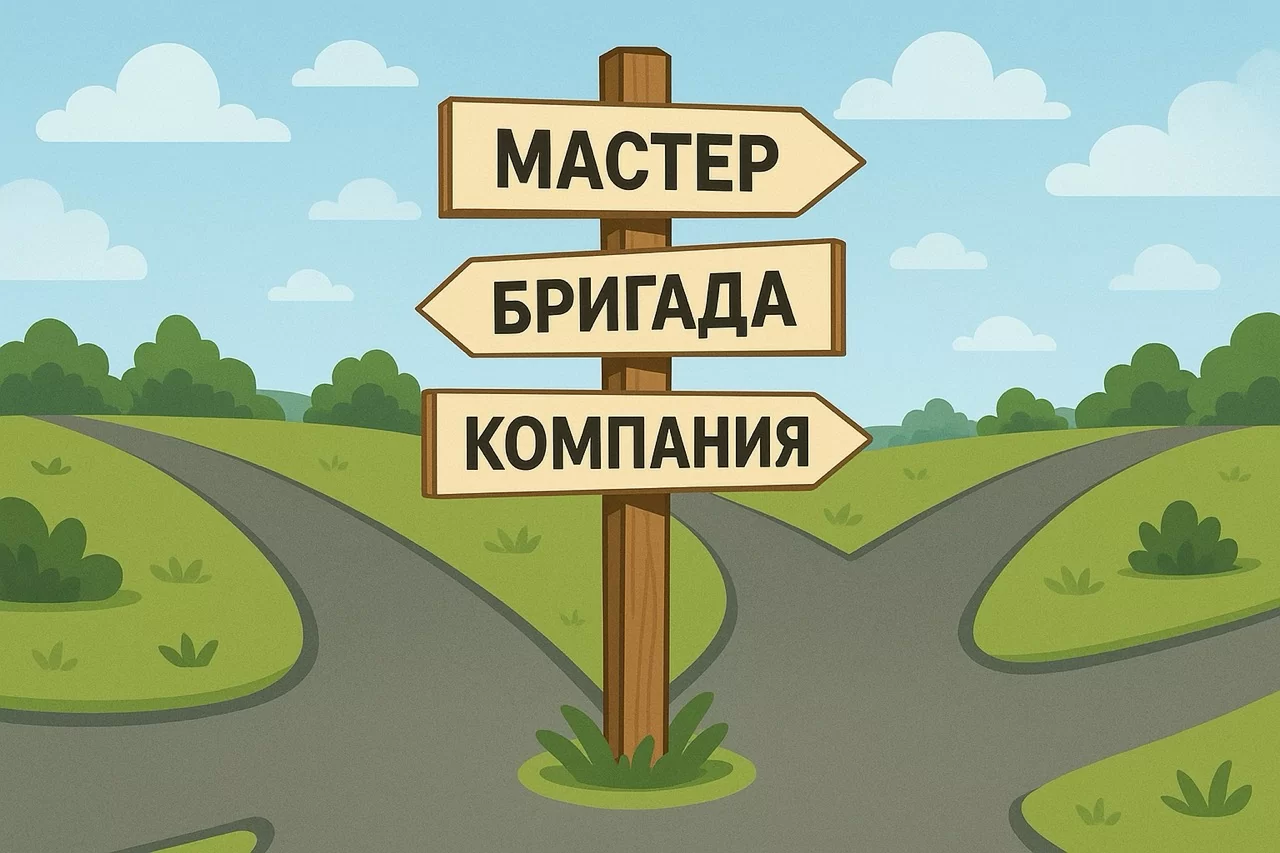 Найти мастера бригаду
