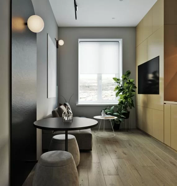 Фото ремонта мини студии