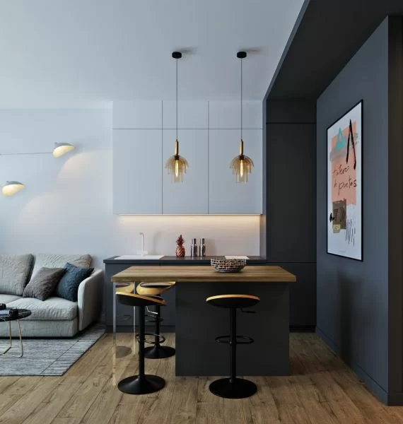 Фото ремонта мини студии