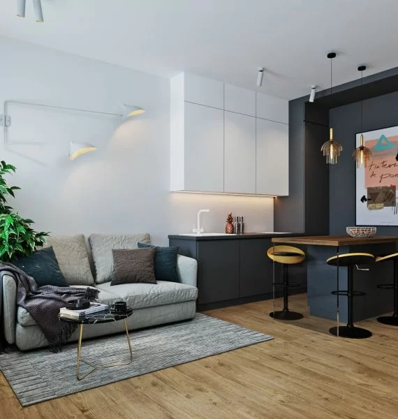 Фото ремонта мини студии