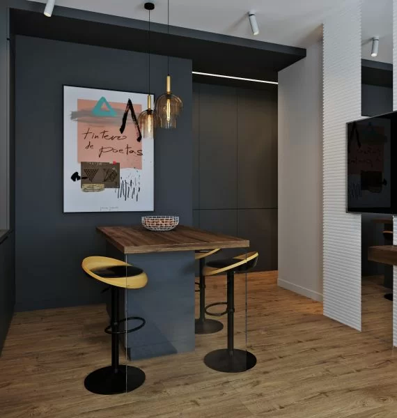 Фото ремонта мини студии