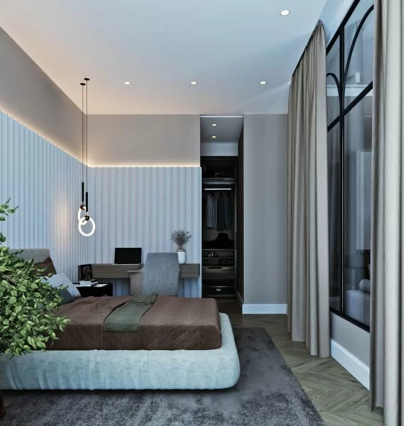 Фото капитального ремонта двухкомнатной квартиры