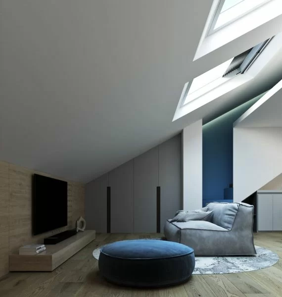 Фото ремонта мансарды