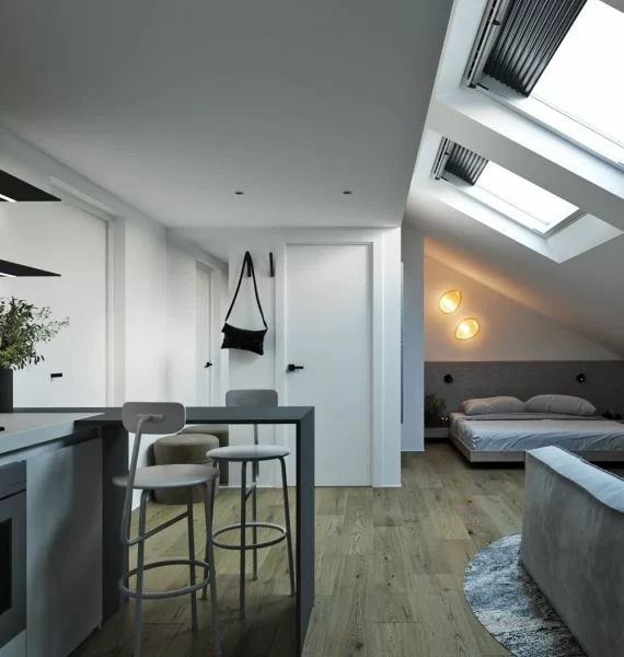 Фото ремонта мансарды