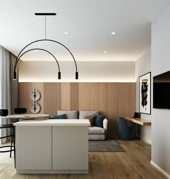 Фото ремонта квартиры студии