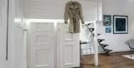 Гостиная в стиле лофт 20м