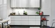 Фото кухни в стиле лофт 10м