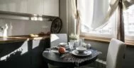 Фото кухни в скандинавском стиле 5м