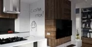 Гостиная в скандинавском стиле 10м