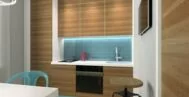 Фото кухни в скандинавском стиле 15 м