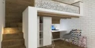 Фото спальной комнаты в скандинавском стиле 5 м
