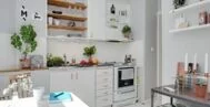 Фото кухни в скандинавском стиле 10 м