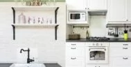 Фото кухни в современном стиле 10м