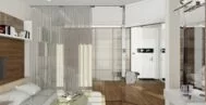 Фото спальни в современном стиле 10м