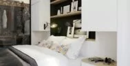 Фото спальни в современном стиле 10м