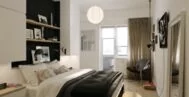 Фото спальни в современном стиле 10м
