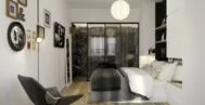 Фото спальни в современном стиле 10м