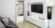 Кухня в современном стиле 20 м
