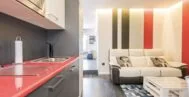 Кухня в современном стиле 20 м