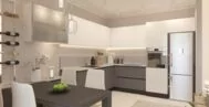 Фото кухни в современном стиле 10м