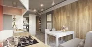 Кухня в современном стиле 10 м