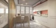 Кухня в современном стиле 10 м