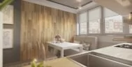 Кухня в современном стиле 10 м