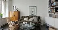 Фото спальной в минималистическом стиле 20 м