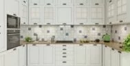 Фото кухни в классическом стиле 9 м