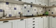 Фото кухни в классическом стиле 9 м