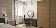 Спальная в классическом стиле 12 м