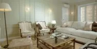 Фото гостиной в классическом стиле 25м