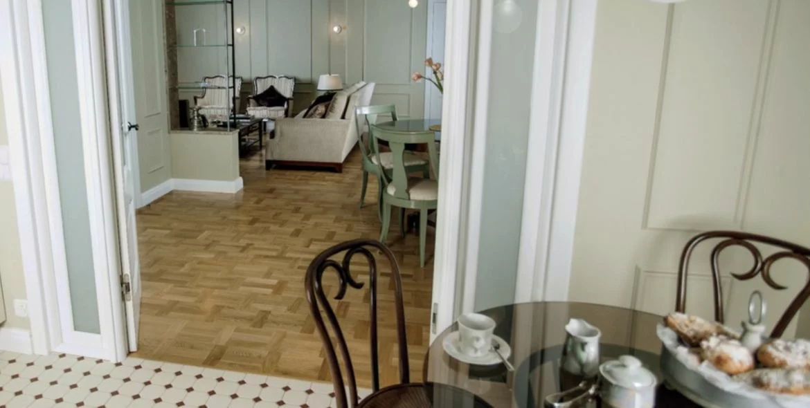 Фото кухни в классическом стиле 11 м