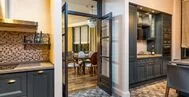Фото кухни в классическом стиле 9 м