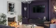 Фото гостиной в классическом стиле 7м