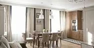 Фото гостиной в классическом стиле 14 м