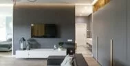 Фото гостиной в современном стиле 16 м