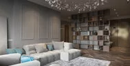 Фото гостиной в современном стиле 20 м