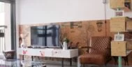 Фото гостиной в современном стиле 18 м