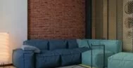 Фото гостиной в современном стиле 16 м
