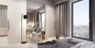 Спальная в современном стиле 12 м