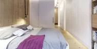 Спальная в современном стиле 10 м
