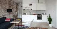 Фото гостиной в современном стиле 12 м