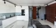 Фото гостиной в современном стиле 18 м