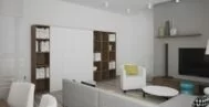 Фото гостиной в скандинавском стиле 16 м