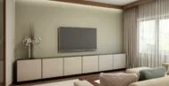 Фото гостиной в скандинавском стиле 14 м