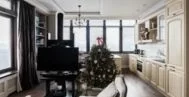 Фото гостиной в классическом стиле 20 м