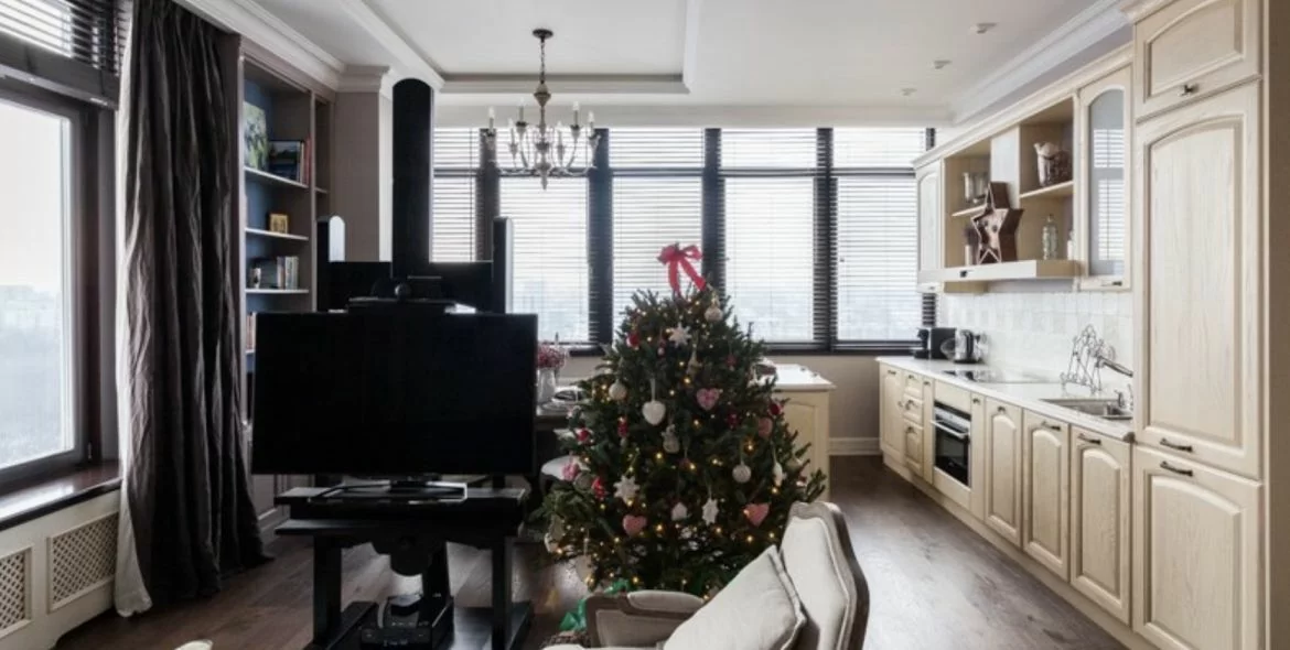 Фото гостиной в классическом стиле 20 м