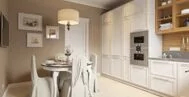 Фото гостиной в классическом стиле 22 м