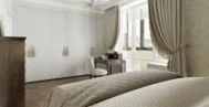 Спальная в классическом стиле 14 м
